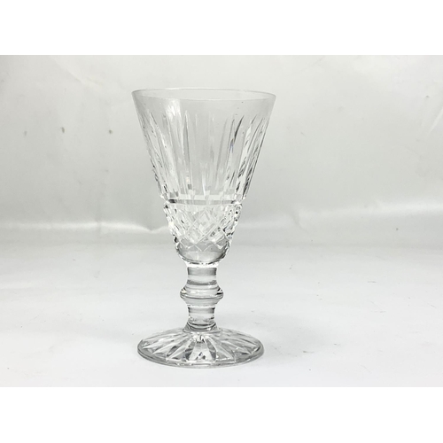 435 - A set of 4 Waterford crystal “Tramore” glasses. 11.5cm.