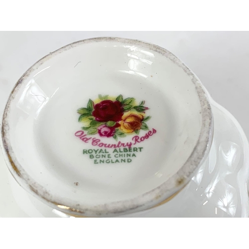 436 - An 18 piece Royal Albert Old Country Roses tea ware.