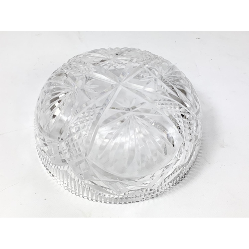 452 - A Waterford crystal fruit bowl. 20 x 8.5cm