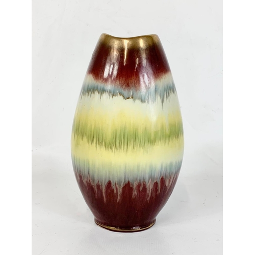 474 - A West German pottery vase. Mid Century. 21cm.