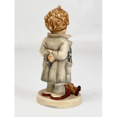 492 - An M. J. Hummel Goebel pottery figure “Doctor” 127. West Germany. 13cm.