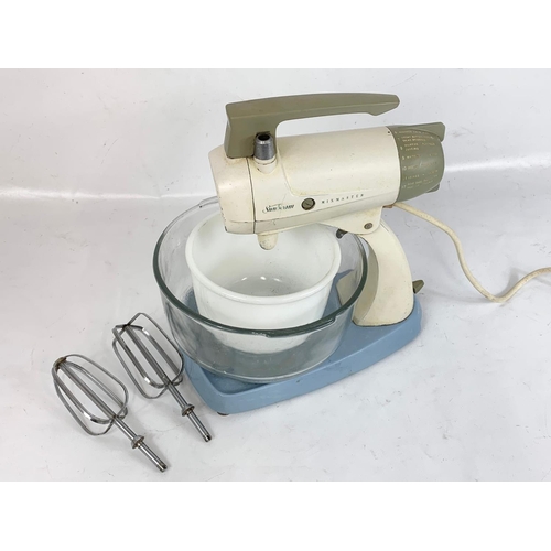 51 - A vintage Sunbeam Mixmaster food mixer.