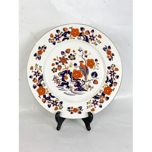 514 - 4 Aynsley pottery collectors plates. 27cm