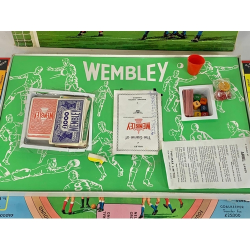 57 - A vintage Wembley board game by Ariel.