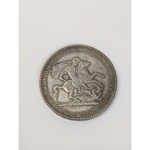 765 - Silver crown George III 1818