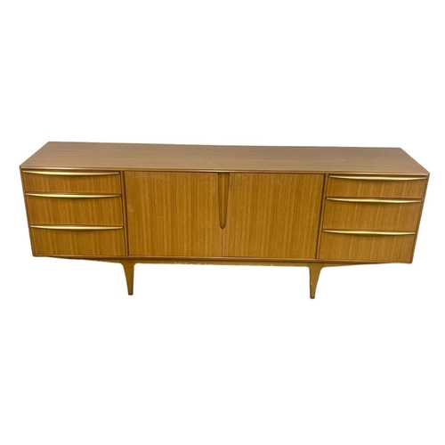 795 - A rare McIntosh teak sideboard designed by Tom Robertson. Mid Century. 1960’s. 201.5 x 47.5 x 76cm