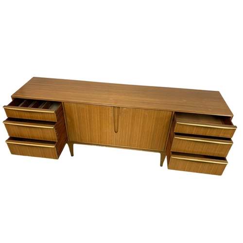 795 - A rare McIntosh teak sideboard designed by Tom Robertson. Mid Century. 1960’s. 201.5 x 47.5 x 76cm