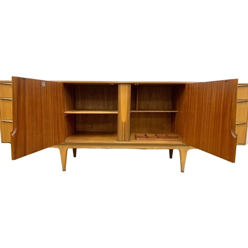 795 - A rare McIntosh teak sideboard designed by Tom Robertson. Mid Century. 1960’s. 201.5 x 47.5 x 76cm