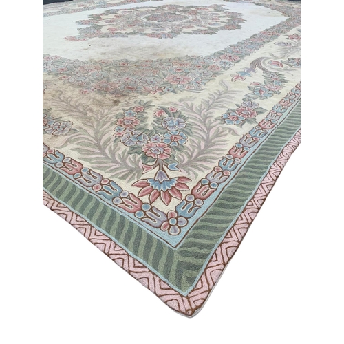 801 - A very large rug. 269 x 350cm.