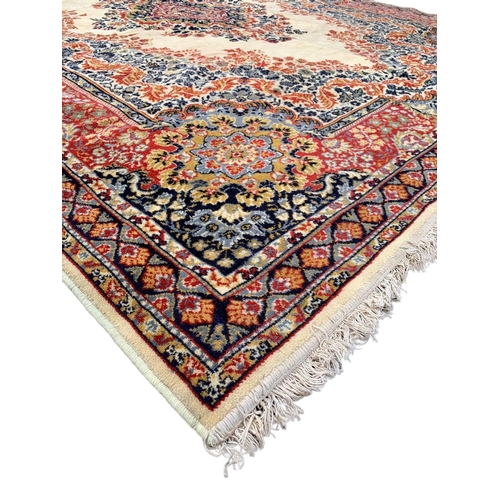 802 - A very large vintage Middle Eastern hand knotted rug. 250 x 334cm.