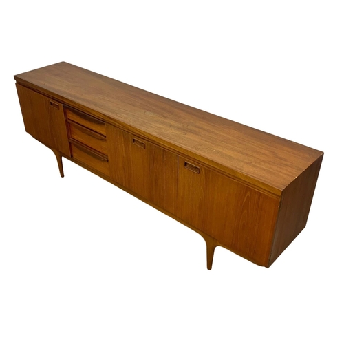 813 - A Greaves & Thomas teak sideboard. Mid Century. 1960’s. 219.5 x 45 x 77.5cm.