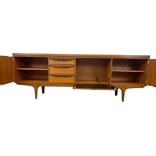 813 - A Greaves & Thomas teak sideboard. Mid Century. 1960’s. 219.5 x 45 x 77.5cm.