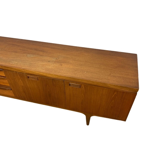 813 - A Greaves & Thomas teak sideboard. Mid Century. 1960’s. 219.5 x 45 x 77.5cm.