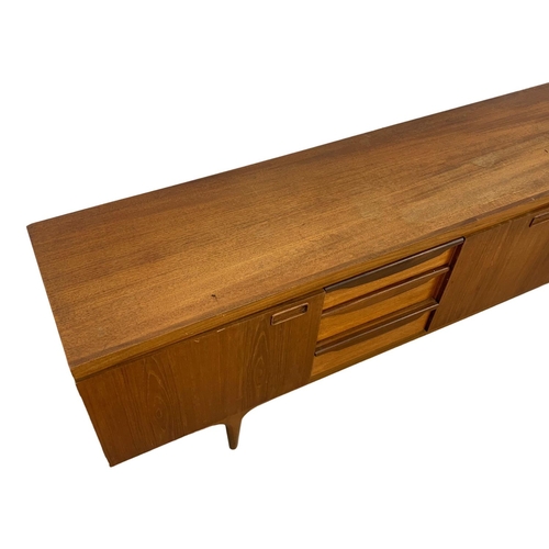 813 - A Greaves & Thomas teak sideboard. Mid Century. 1960’s. 219.5 x 45 x 77.5cm.