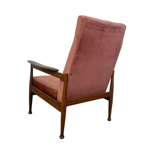 821 - A Guy Rogers “Manhattan” armchair designed by George Fejer and Eric Phamphilon. Mid Century. 1960’s.