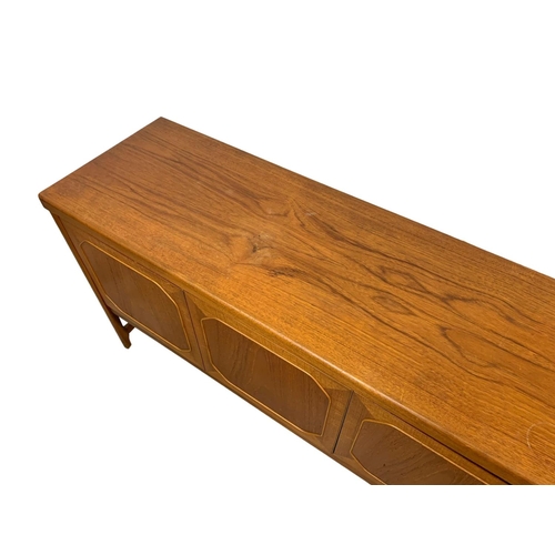 825 - A Nathan “Squares” teak Mid Century sideboard. 183 x 45 x 78cm.