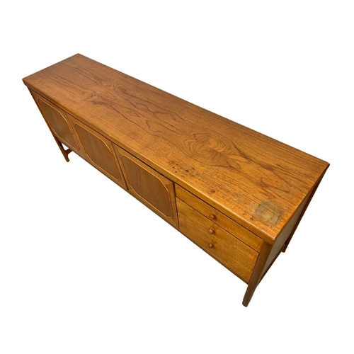 825 - A Nathan “Squares” teak Mid Century sideboard. 183 x 45 x 78cm.