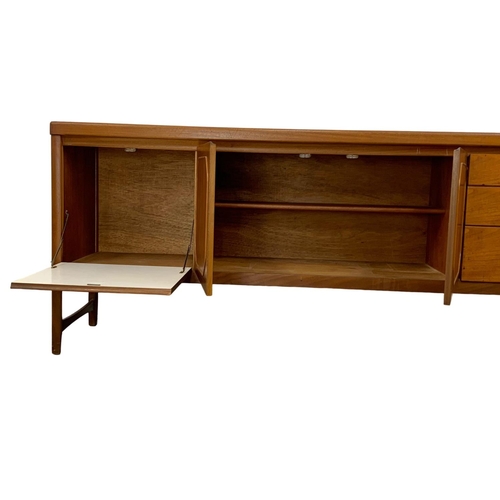 825 - A Nathan “Squares” teak Mid Century sideboard. 183 x 45 x 78cm.