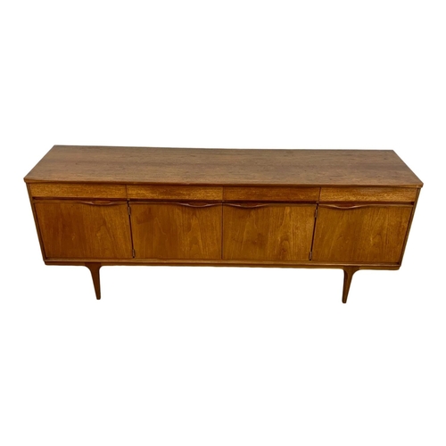 834 - An Austinsuite teak Mid Century sideboard with 4 drawers. Circa 1960’s. 199 x 48 x 79cm.