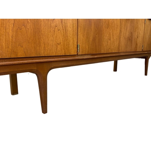 834 - An Austinsuite teak Mid Century sideboard with 4 drawers. Circa 1960’s. 199 x 48 x 79cm.