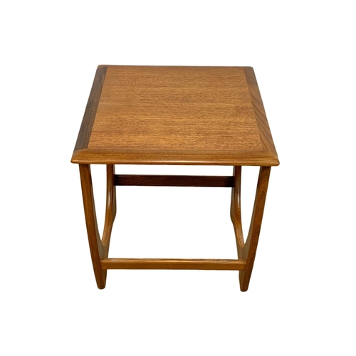 842 - A G-Plan Astro teak side table. Mid Century. 1975. 42.5 x 45.5 x 48cm