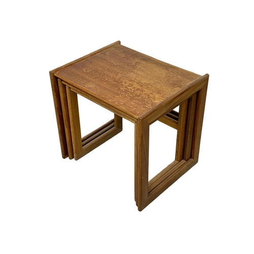 963 - A Mid Century teak nest of tables by Keith Eatwell