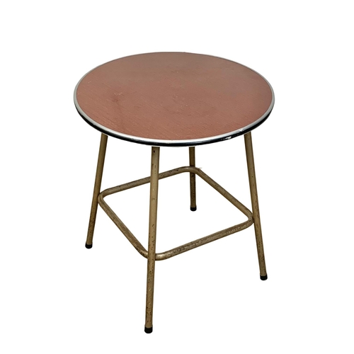 984 - A 1970’s Mid Century bar table. 57 x 66cm