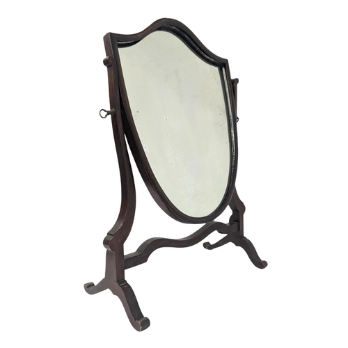 337 - An early 20th century dressing table mirror in Georgian style. 43.5 x 21 x 59.5cm