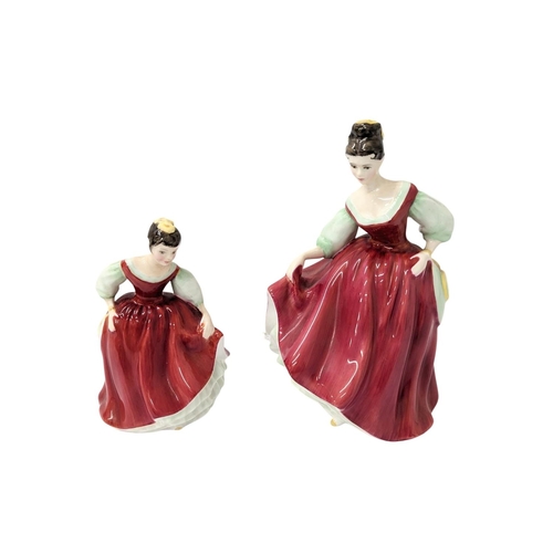 615 - Two Royal Doulton figurines, 