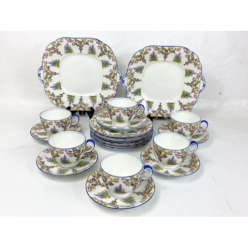 540C - A 20 piece early 20th century Aynsley tea set