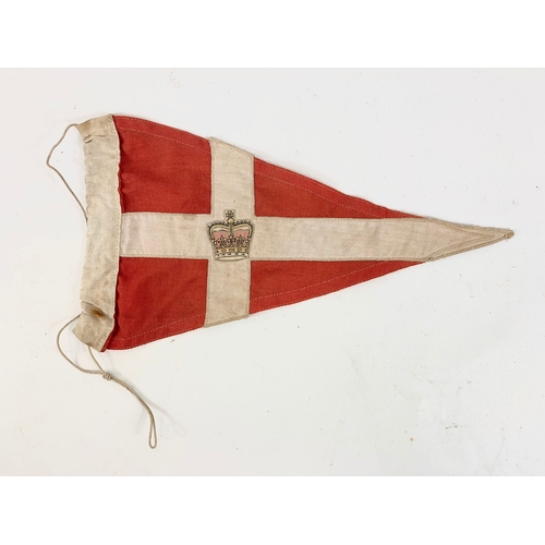 10 - 4 early 20th century British Naval and Military flags.
