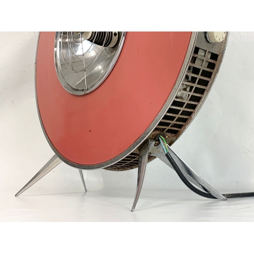 67 - A 1950’s Mid Century Sofono heater. 67 x 66.5cm