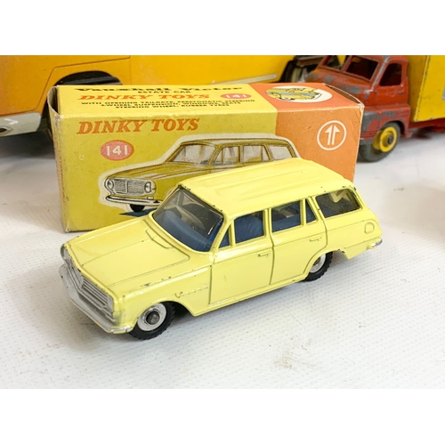 75 - A good collection of Dinky models, chess pieces and other Collectables. Dinky Johnston Road Sweeper,... 