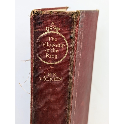 131 - A 1974 Second Edition, 9th Impression of J. R. R. Tolkien's The Lord Of The Rings, The Fellowship Of... 