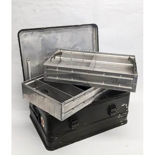 138 - A large military First Aid case. 60x41x25.5cm