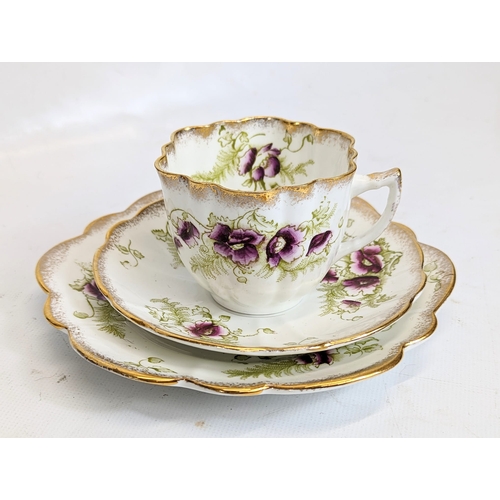 451 - A 41 piece vintage Wellington tea set.