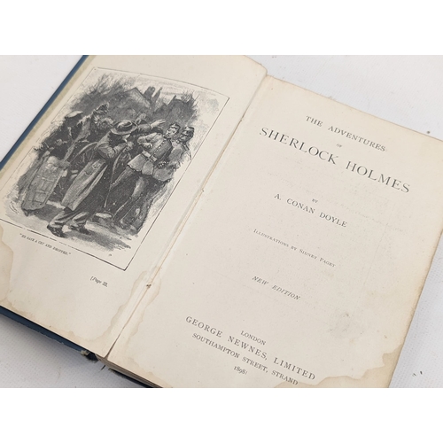 197 - A New Edition of the First Edition of Arthur Conan Doyle's The Adventures of Sherlock Holmes, with i... 