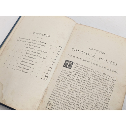 197 - A New Edition of the First Edition of Arthur Conan Doyle's The Adventures of Sherlock Holmes, with i... 