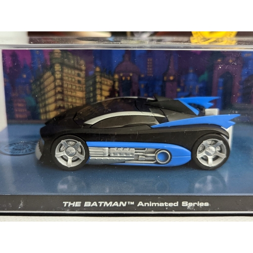 247 - 5 models of Batman vehicles, including 1966 Batmobile from Batman TV Series, Batmobile from Batman: ... 