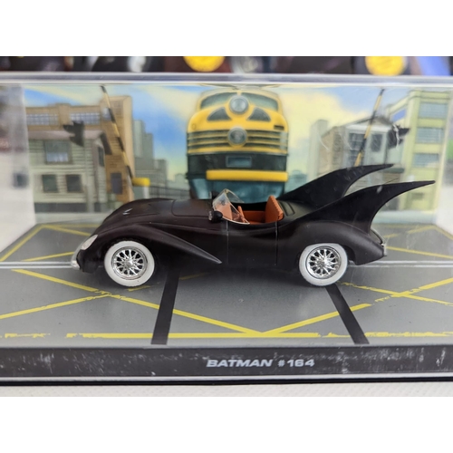 251 - 7 models of Batman vehicles from Batman. Including the Jokermobile number 37, number 575, 311, 652, ... 