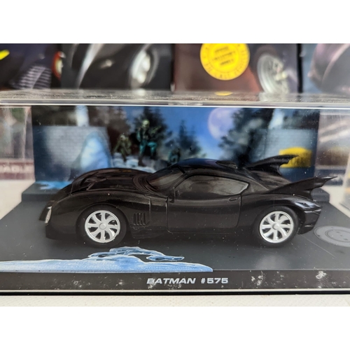 251 - 7 models of Batman vehicles from Batman. Including the Jokermobile number 37, number 575, 311, 652, ... 