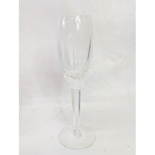 565 - 2 sets of Tyrone Crystal glasses.