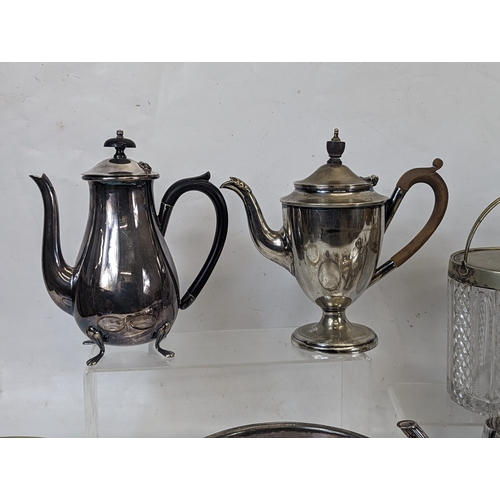 575 - A large quantity of silver plate