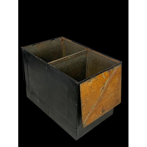 368A - A 19th century document box. 54.5 x 35 x 40cm.