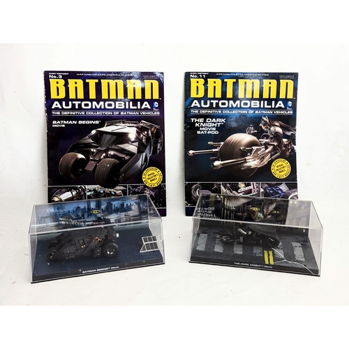 252M - 2 models from Batman: The Dark Knight Trilogy, including Batman Begins Batmobile and The Dark Knight... 