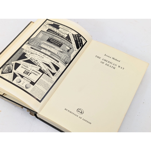 251N - A 1964 First Edition, 3rd impression of The American Way Of Death, by Jessica Mitford, in the origin... 