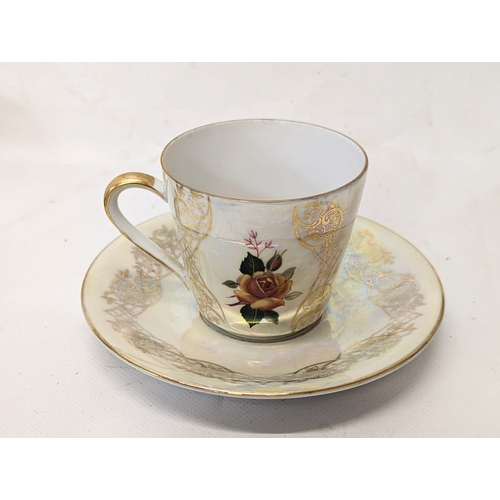 778G - A 14 piece decorative tea set.