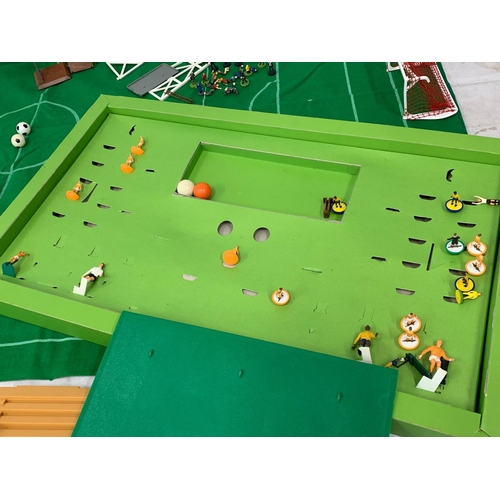 1 - A vintage Subbuteo Stadium Edition game.