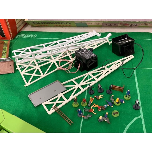 1 - A vintage Subbuteo Stadium Edition game.