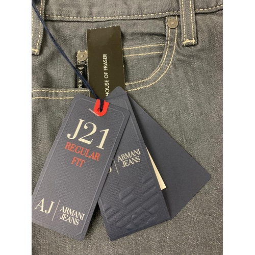 141 - A pair of Armani Jeans. UK 34 regular